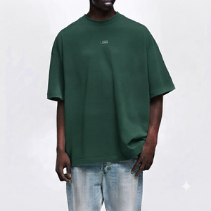 เสื้อยืดถักสไตล์วินเทจสำหรับผู้ชาย ทรงหลวม คอกลม สองสี แขนสั้น ลายการ์ตูน สำหรับฤดูร้อน ยังไม่มีรีวิว - Product Image 3