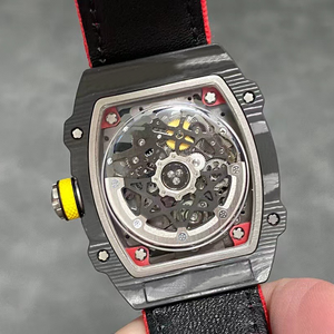 Reloj Mecánico Tourbillon Ultrafino de Fibra de Carbono, Estilo Hip Hop RM, Reloj de Cuarzo con Esqueleto Tonneau, Correa de Nailon - Product Image 6