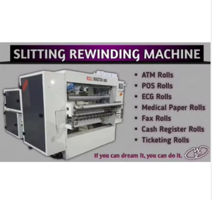 Máquina Automática para Papel Térmico de Cajeros Automáticos y Puntos de Venta, Equipo de Conversión de Grado Industrial para la Fabricación de Rollos de Papel - Product Image 3