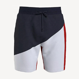 Pantalones Cortos de Playa para Hombre, 100% Algodón, Cintura Alta, Cierre de Cremallera, con Bolsillos, Ligeros, Impermeables y Transpirables, Estilo Casual Urbano - Product Image 1