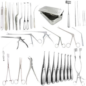 Ensemble d'instruments chirurgicaux orthopédiques manuels en acier, certifiés CE ISO13485, garantie 2 ans, modèle de classe I par Grip Surgical - Product Image 1