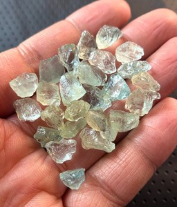 Aigue-marine naturelle brute, cristal brut, pierre précieuse non taillée, pierre en vrac pour la fabrication de bijoux, fournisseur en gros - Product Image 6