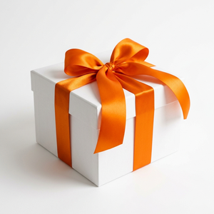 25mm Orange Single Face Satin <b>Ribbon</b> Wholesale 5 Rolls x 8 Meter Pack for Boutique Merchandising Window Styling Seasonal Display - Product Image 2