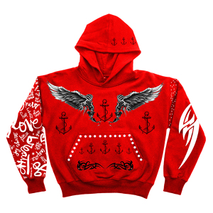 Sweat à capuche unisexe personnalisé de qualité supérieure avec impression sérigraphique effet soleil délavé, style décontracté et tendance pour homme - Product Image 1