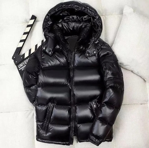 High Quality Men's Long <b>Thin</b> Bubble Jacket Waterproof Latest Fashion Style Customized Logo Wholesale Price Custom Sizes Shining - Product Image 1