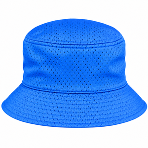 Chapeau Bob en Maille Bleu Royal avec Broderie Lettres Grecques Dorées Tissu Respirant Léger Unisexe Décontracté Été Sports de Plein Air - Product Image 5