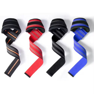 Private Label Custom Logo Gym Workout Training Wrist <b>Straps</b> for Wrist Powerlifting Weight Lifting <b>Straps</b> Eco-Friendly Anti-Slip - Product Image 1