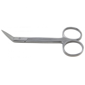 Tijeras Microquirúrgicas de Acero de Alta Calidad, con Punta Biselada a 45/60 Grados, Instrumento Quirúrgico Micro, Tijeras Anguladas Kelly - Product Image 2