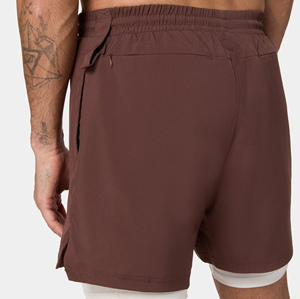 Shorts d'entraînement de Muay Thai pour hommes personnalisés, avec doublure intérieure de compression, ceinture extensible, résistants à la transpiration, Fortleo - Product Image 5