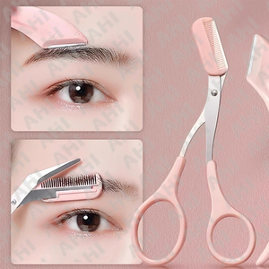 Tijeras de Manicura con Logotipo Personalizable, Extra Finas, para Cutículas, Afiladas, Rectas, de Acero Inoxidable, para Diestros, para Dar Forma a Cejas y Pestañas - Product Image 6