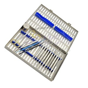 15-Piece Stainless Steel Manual Dental Bone Grafting Kit Sinus Lift Implant Instruments Set CE Certified By <b>Blush</b> Surgical - Product Image 4