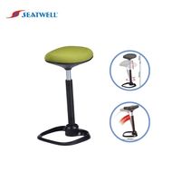 Chaise de bureau ergonomique avec petit dossier tabouret haut