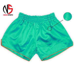 กางเกงมวยไทยสั่งทำพิเศษคุณภาพสูงรุ่นใหม่ปี 2026 กางเกงมวยไทยและกางเกงชกมวย MMA สำหรับผู้ชาย ผลิตจากโพลีเอสเตอร์ 100% ที่นูรัค - Product Image 5