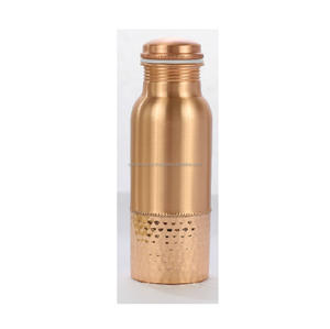 Botella de Agua de Cobre Ecológica Auténtica para Beber Directamente a Diario, Ayurvédica y Saludable, Uso Unisex - Product Image 2