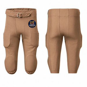 Customized Breathable Quick Dry 100% Polyester American Football Pant with Custom Logo & Team <b>Name</b> for Unisex Adult Training - Product Image 1