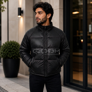 Cosh International Custom Logo Unisex <b>Bubble</b> Jacket Lightweight Hooded Winter Puffer <b>Coat</b> Regular Length Winter <b>Coat</b> - Product Image 4