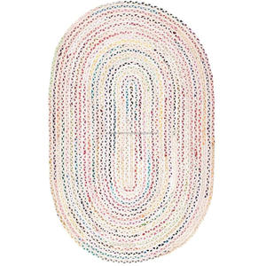 High Quality Luxury Home Design Boho Jute Rugs Reasonable Price Printed Jute Braided Round Rug & <b>Mat</b> Indian - Product Image 2