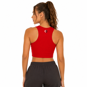 Camiseta corta personalizada para mujer con material transpirable, ajuste cómodo y aspecto moderno, ideal para entrenamiento deportivo, gimnasio, OEM - Product Image 3