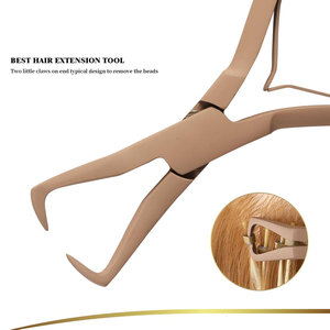 Kit Profesional de Pinzas para Extensiones de Cabello, Herramienta para Colocar Cuentas en Extensiones, Aguja para Cabello, Gancho para Extraer Cabello - Product Image 4