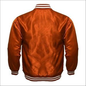 Factory Price Men's Varsity Jackets Stand Collar Unique <b>Button</b> Solid Zipper Popular Design All Colors Winter Use Front - Product Image 6