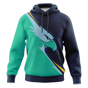 Sudadera con Capucha de Diseño Único y Estampado por Sublimación, de Alta Calidad, 100% Algodón, Unisex, Ropa Urbana, Venta al Por Mayor, ARTIST INDUSTRY - Product Image 3