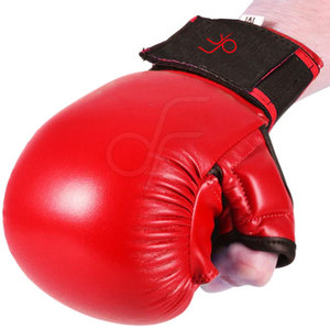 ถุงมือคาราเต้แบบปรับได้พร้อมแผ่นรองนุ่ม สำหรับการฝึกศิลปะการต่อสู้ การแข่งขัน และกิจกรรมฟิตเนส - Product Image 2