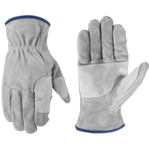 Heavy-Duty Comfortable Cowhide Split Leather Safety <b>Gloves</b> Fireproof Latex for Industrial Work Heat Resistance Spark Driving - Product Image 2