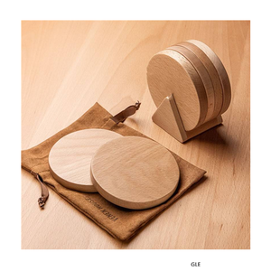 Posavasos Cuadrado de Madera de Mango Pulida Marrón Oscuro de Alta Calidad, Decorativo para Mesa y Bebidas - Product Image 4
