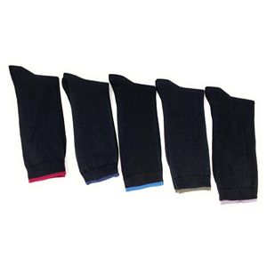 Calzini da Uomo in Cotone, 5 Paia, Eleganti e Casual, Traspiranti, Comodi e Resistenti - Product Image 1