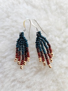 Pendientes de Cuentas Coloridos de Moda de Verano, Pendientes de Cuentas Hechos a Mano para la Playa, para Mujer - Product Image 1