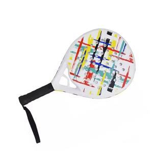 Raqueta de Pádel Profesional Personalizada al por Mayor, de Carbono 18K con Diamantes, Núcleo de EVA, Ligera, Antideslizante, para Tenis de Playa, OEM - Product Image 6