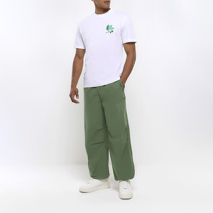 Camiseta Deportiva Premium para Hombre, de Secado Rápido, Tela de Poliéster, Impresión de Logotipo Personalizado, Corte Holgado - Product Image 2