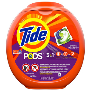 Lessives en dosettes Tide 3-en-1 pour la protection des couleurs et des vêtements brillants – Commandes en gros - Product Image 1