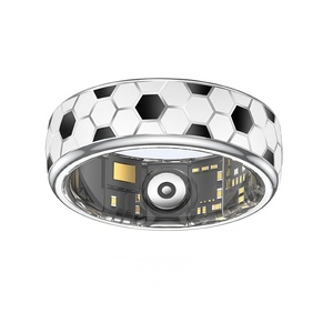 Anillo Inteligente con Recordatorio de Mensajes, Monitor de Frecuencia Cardíaca, SpO2, Monitor de Sueño, Contador de Pasos, Control por Gestos, Resistente al Agua, Unisex, para Fútbol - Product Image 5