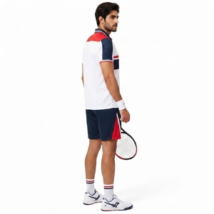 Tenue de sport athlétique à séchage rapide, personnalisable par sublimation, uniforme de tennis haut de gamme, tissu polyester respirant, évacuation de l'humidité - Product Image 3