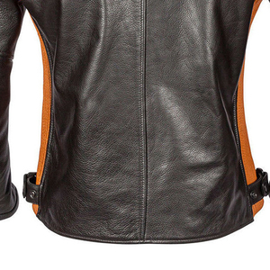Chaqueta de Cuero para Motociclista de Primera Calidad, Transpirable, Impermeable y Personalizable para Hombre, Alta Durabilidad, para Todas las Temporadas, Nueva Llegada - Product Image 4