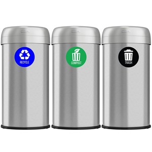 Pegatinas y Etiquetas Personalizadas Resistentes a la Intemperie, Calcomanías de Vinilo de Alta Calidad para Contenedores de Basura, para Identificación de Productos y Marca en Exteriores - Product Image 1