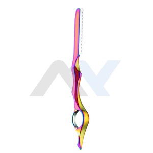 Navaja de Peluquería Rosa para Adelgazar y Texturizar el Cabello, Herramienta Profesional para Recortar y Peinar el Cabello para Mujeres, Ideal para Salón de Belleza y Barbería - Product Image 3