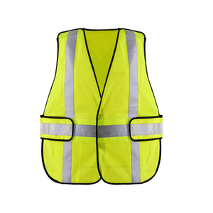Chaleco Industrial Fluorescente Brillante Elite para Hombre, Chaleco de Trabajo de Alta Visibilidad, Tejido de Alta Visibilidad, Ajuste Cómodo, Chalecos de Seguridad Reflectantes - Product Image 3