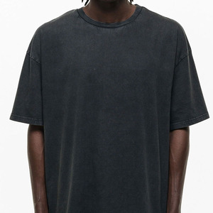 Camisetas Unisex Transpirables de Cuello Redondo 100% Algodón de Corte Holgado, Novedad 2026, Personalizables, Bajo MOQ, Venta al por Mayor de Alta Demanda - Product Image 6