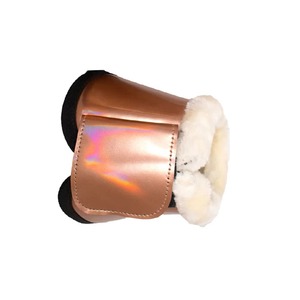 Custom Logo Soft Breathable <b>Inner</b> Horse Bell Boots Durable Hoof Overreach Bell Boot with High Quality Horse Bell Boots - Product Image 5