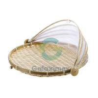 Set de table triangulaire en bambou tressé, écologique, classique, couleur naturelle, réutilisable, pliable, 35 cm, couvre-aliments, ustensiles de cuisine, table