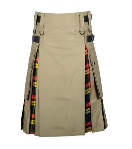 Kilt écossais pour homme, tenue traditionnelle des Highlanders, kilt fait main de 8 yards, kilt utilitaire écossais des Highlands de la meilleure qualité - Product Image 2