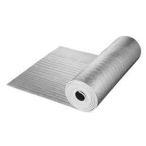 Barriera Radiante in Schiuma EPE con Foglio di Alluminio a Doppia Faccia 15,1mm 48 X 25 ft Rotolo Isolante per Tetti Doppia Riflettente per il Rifiuto del Calore - Product Image 1