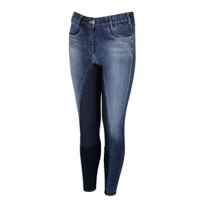 Pantalon en jean à imprimé de Silicone pour femme, collant cheval cheval Jodhpur, culotte en Denim, collection 2022 - Product Image 5