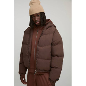 Chaqueta de Invierno para Hombre, Diseño Nuevo, Venta al por Mayor, Alta Calidad, Cuello Alto, Estilo Urbano, Personalizable con Etiqueta Privada - Product Image 1