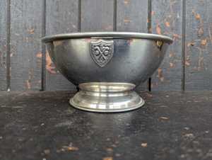 Tazón de Metal Ecológico Hecho a Mano con Diseño FLORAL para Decoración de Cocina y Hogar - Product Image 3