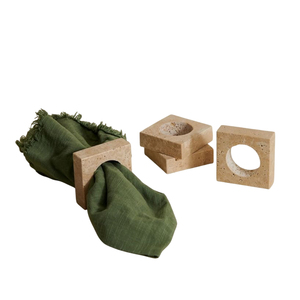 Anillos de Servilleta de Madera de Diseño Novedoso, Elegantes Decoraciones para Mesa de Comedor, Porta Servilletas Perfectos para Bodas, Eventos y Fiestas - Product Image 1