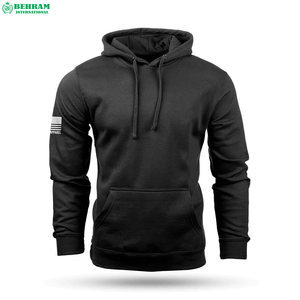 Sudaderas con capucha de felpa francesa de alta calidad, gruesas y básicas, 100% algodón, transpirables, de secado rápido, personalizadas. - Product Image 1