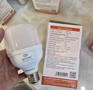 หลอดไฟ LED รูปตัว T 10W ขายส่ง วัสดุ DOB SKD ขั้ว E27 ตัวเรือนอะลูมิเนียม 6500K ใช้งานได้นาน 20,000 ชั่วโมง - Product Image 3